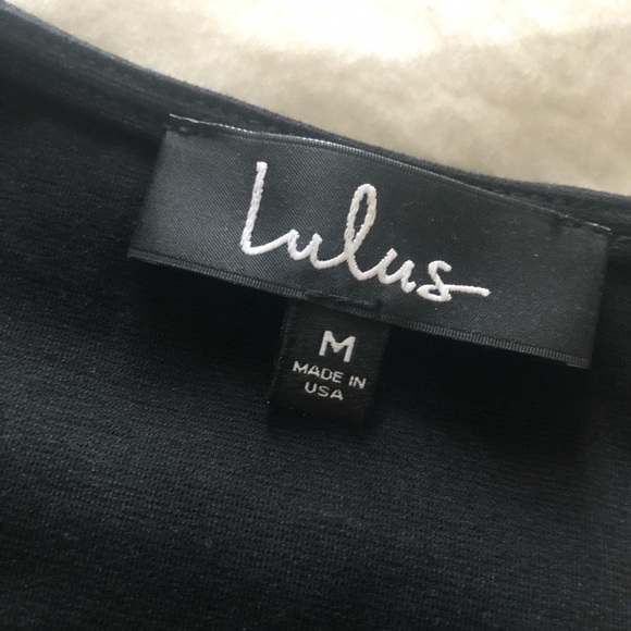 Lulus Black Dress - Picture 3 of 5